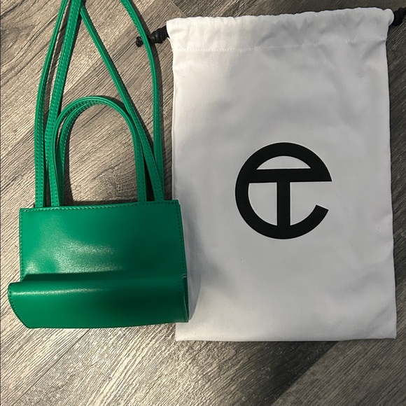 Telfar Vibrant Green Mini Bag - Picture 2 of 6